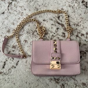 BCBG Paris pink and gold purse